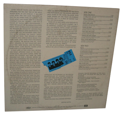 The Beatles At The Hollywood Bowl (1977) EMI Music LP Vinyl Record