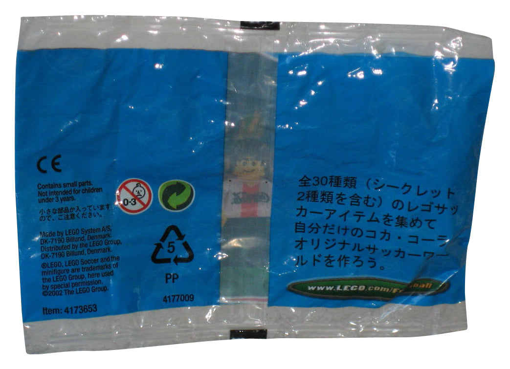 LEGO Coca-Cola Japan Fifa Soccer Polybag MiniFigure Toy 4451