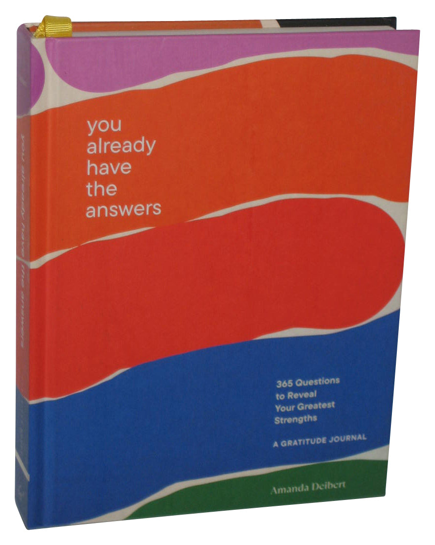 You Already Have The Answers (2022) Hardcover Book - (A Gratitude Journal Diary)
