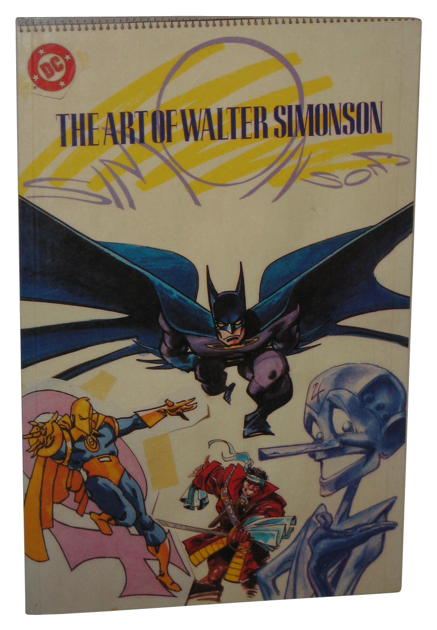 DC Comics The Art of Walter Simonson (1989) Paperback Book