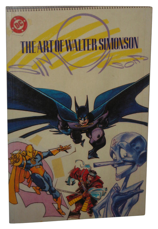DC Comics The Art of Walter Simonson (1989) Paperback Book
