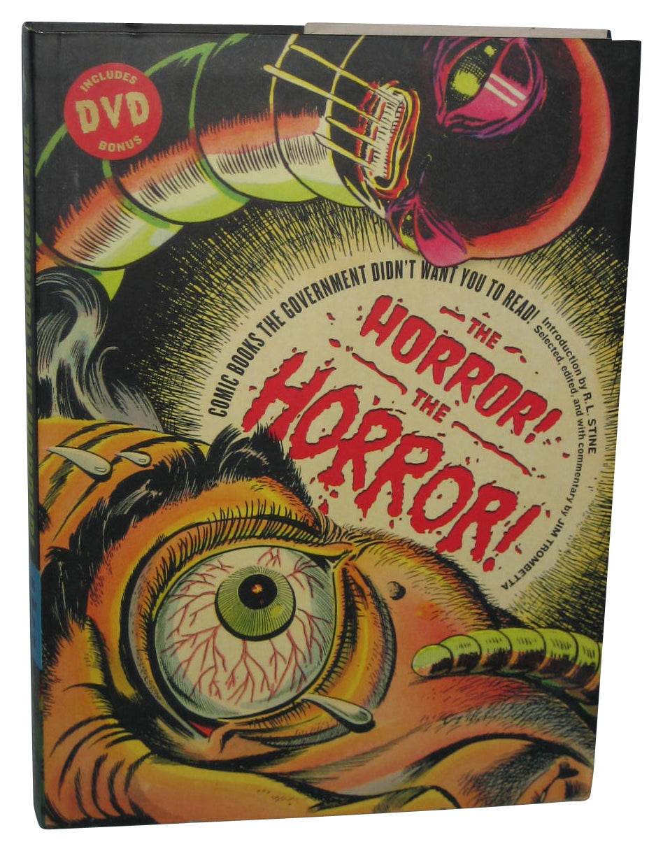 The Horror! The Horror! (2010) Paperback Book w/ DVD - (Comic Books Government Didn't Want You To Read!)