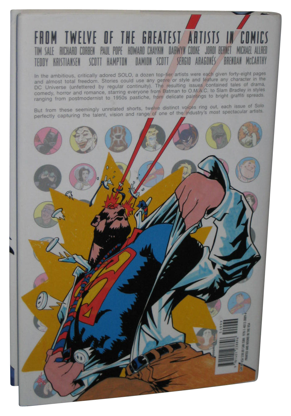 DC Comics Solo The Deluxe Edition (2013) Hardcover Book - (Batman Cover)