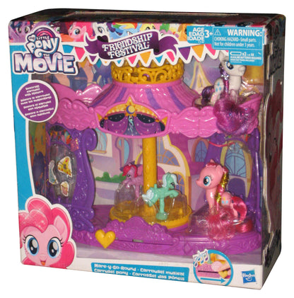 My Little Pony Movie Friendship Festival (2017) Mare-Y-Go-Round Music Playing Toy Set - (Cut Plastic)