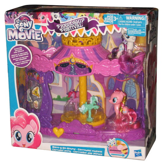 My Little Pony Movie Friendship Festival (2017) Mare-Y-Go-Round Music Playing Toy Set - (Cut Plastic)
