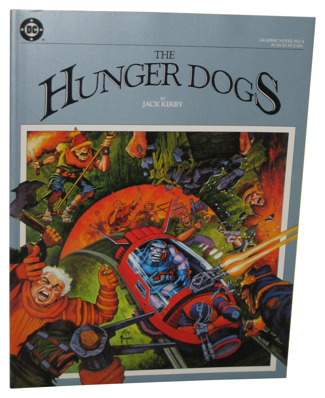 DC Comics The Hunger Dogs Graphic Novel No. 4 (1985) Paperback Book