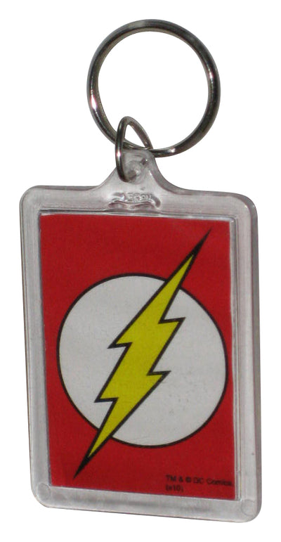 DC Comics The Flash Logo Ata-Boy Lucite Acrylic Keychain