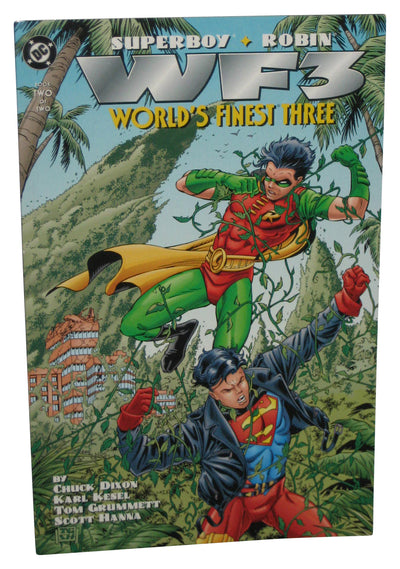 DC Comics WF3 Worlds Finest Three Vol. 2 Superboy Robin (1996) Paperback Book