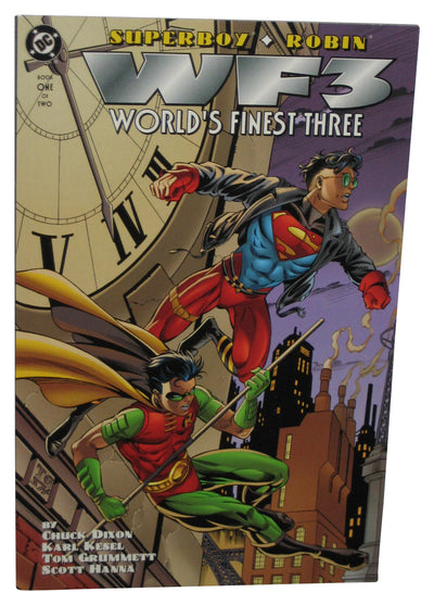 DC Comics WF3 Worlds Finest Three Vol. 1 Superboy Robin (1996) Paperback Book
