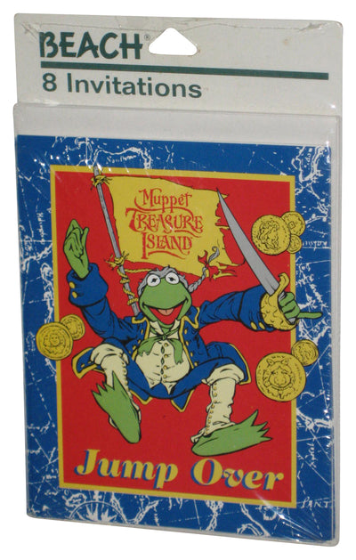 Disney Muppet Treasure Island Beach Kermit The Frog Party Invitations Jump Over Pack