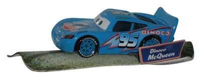 Disney Pixar Cars Movie Dinoco Lightning McQueen Supercharged Toy Die-Cast Car - (Missing Packaging)