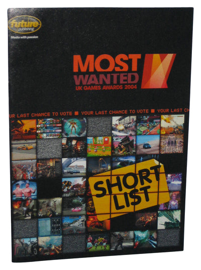 Future Publishing Most Wanted UK Games Awards 2004 Magazine Book