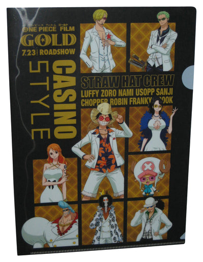 One Piece Film Gold 7.23 Roadshow Casino Style (2016) Japan Anime Clear File