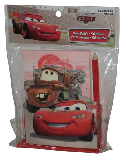 Disney Pixar Cars Movie Note Caddy Stationery Paper & Pencil Pack