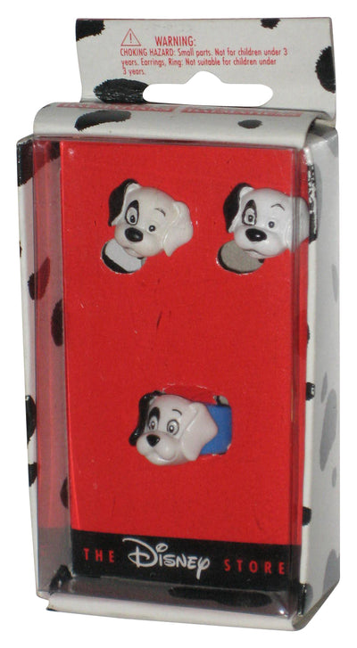 Disney Store Exclusive 101 Dalmatians Clip On Earrings & Ring