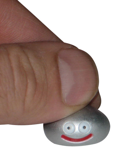 Dragon Quest Silver Metal Slime Mini .75-Inch Figure