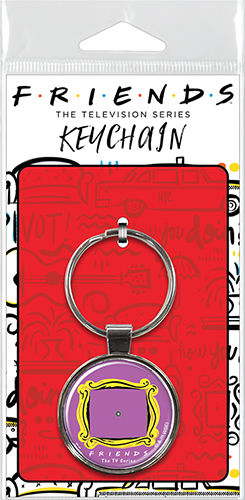 Friends TV Series Picture Frame Purple Keychain 66205KR