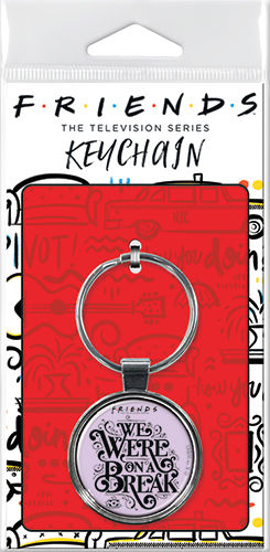 Friends TV Series We Were On A Break Purple Keychain 66257KR