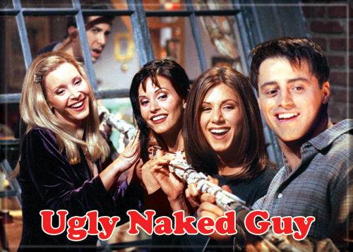 Friends TV Series Ugly Naked Guy Magnet 71214M