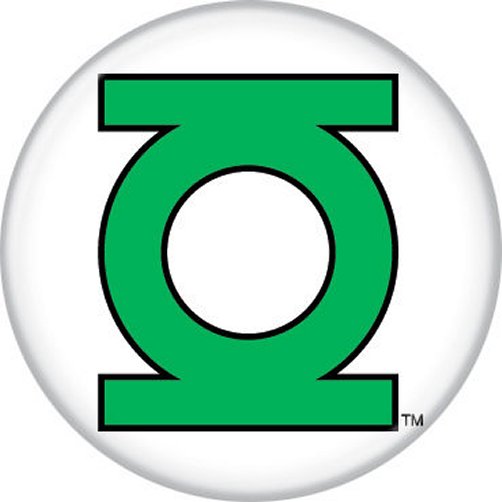 DC Comics Green Lantern Logo Licensed 1.25 Inch Button 81082