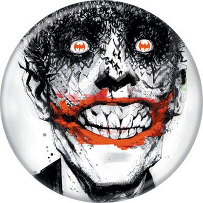 DC Comics Batman Joker Bat Face Licensed 1.25 Inch Button 82701