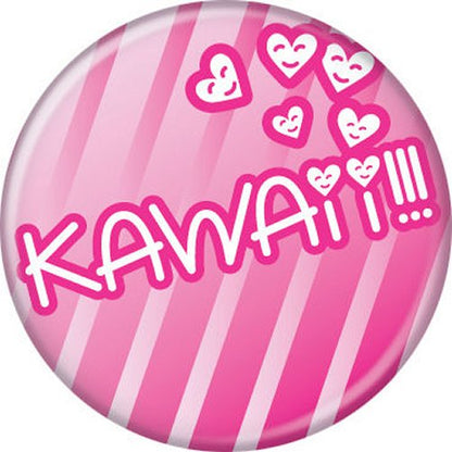 Anime Japanese Kawaii Pink Licensed 1.25 Inch Button 86172