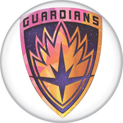 Marvel Guardians of The Galaxy Rainbow Logo 1.25 Inch Button 86205