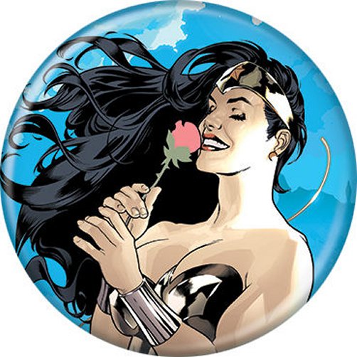DC Comics Wonder Woman 178 Adam Hughes Licensed 1.25 Inch Button 87736