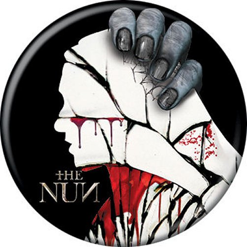 The Conjuring Movie Nun Licensed 1.25 Inch Button 87840
