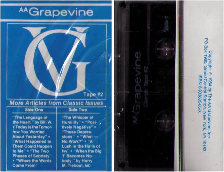 Grapevine AA Tape #2 More Articles From Classic Issues Cassette Tape