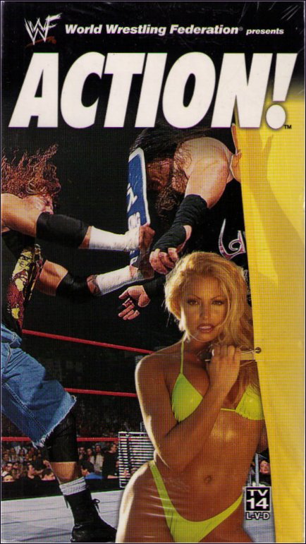 WWF Action! (2001) WWE Wrestling VHS Tape