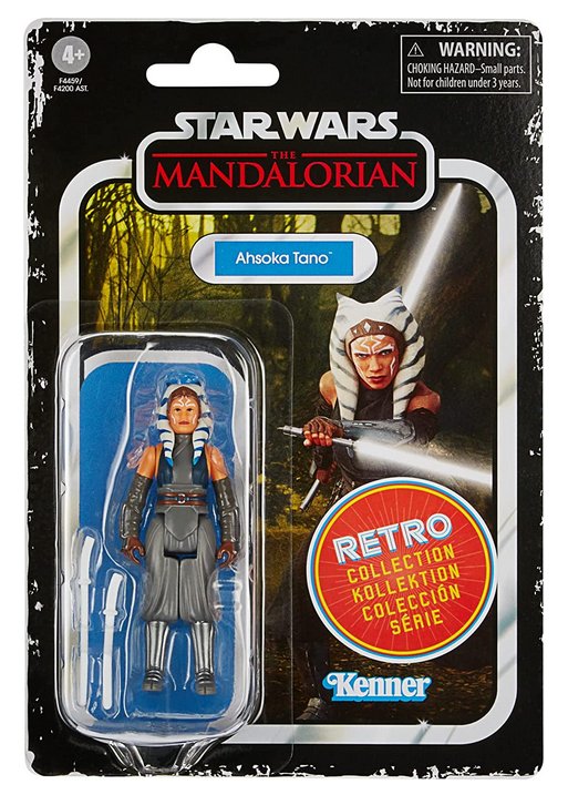 Star Wars The Mandalorian Ahsoka Tano (2022) Retro Collection Kenner Figure