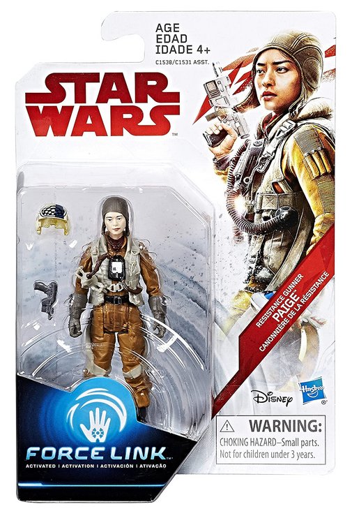 Star Wars Resistance Gunner Paige (2017) Force Link 3.75 Inch Action Figure