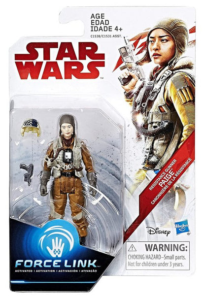 Star Wars Resistance Gunner Paige (2017) Force Link 3.75 Inch Action Figure