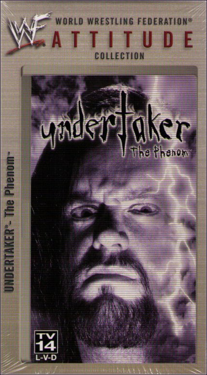 WWF Undertaker The Phenom (1998) Wrestling WWE VHS Tape