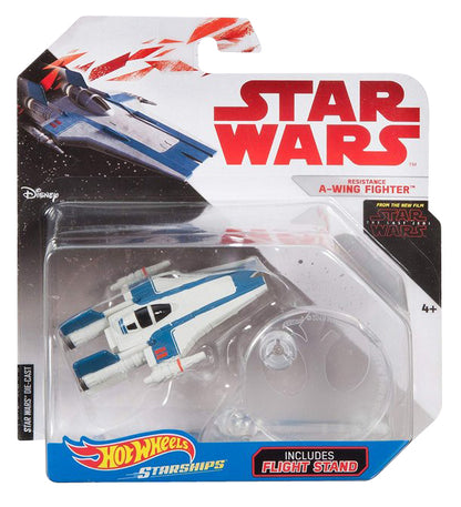 Star Wars Hot Wheels Resistance A-Wing Fighter (2017) Starships Vehicle Toy