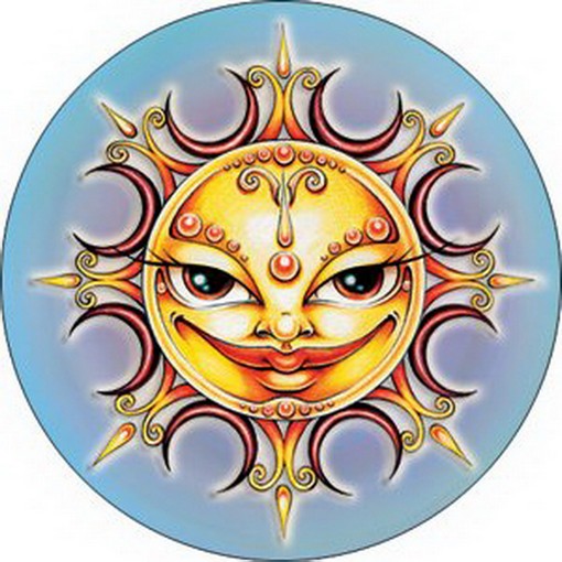 Shanna Trumbly Sun Button B-0772