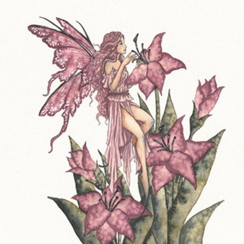 Amy Brown Summer Button B-1363