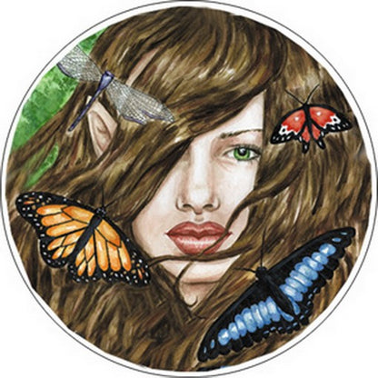 Nedda Aria Button B-3042