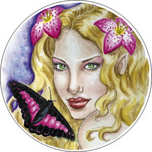 Nedda Mirabella Button B-3043