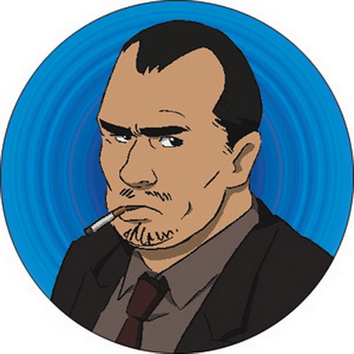 Paranoia Agent Ikari Button B-3160