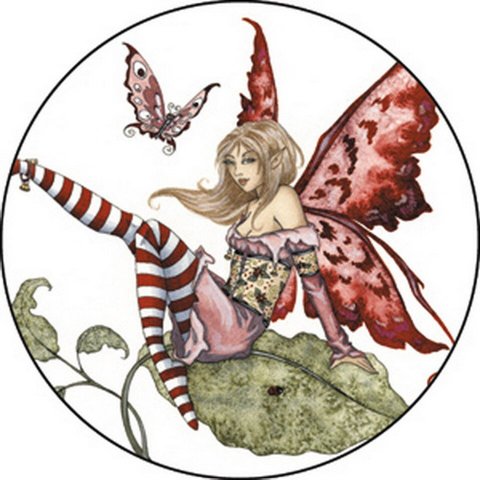 Amy Brown Flirty Button B-3587