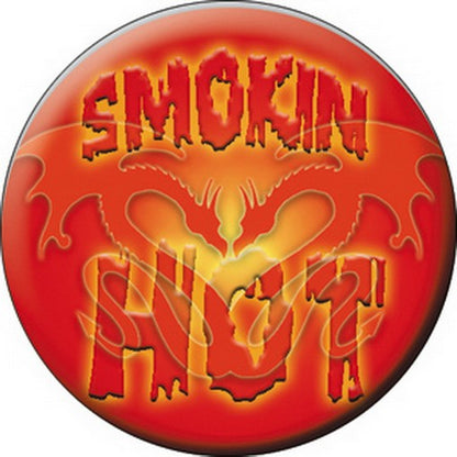 Dragons Smokin Hot Dragon Button B-3799
