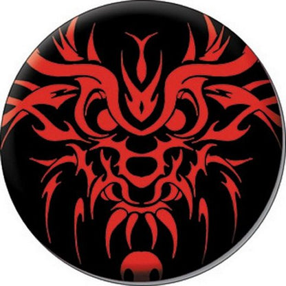 Dragons Tribal Red Dragon Button B-3800