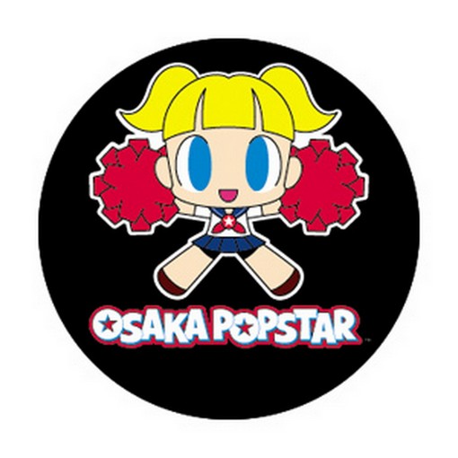 Osaka Popstar Cheer Button B-3872