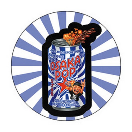 Osaka Popstar Can Button B-3876