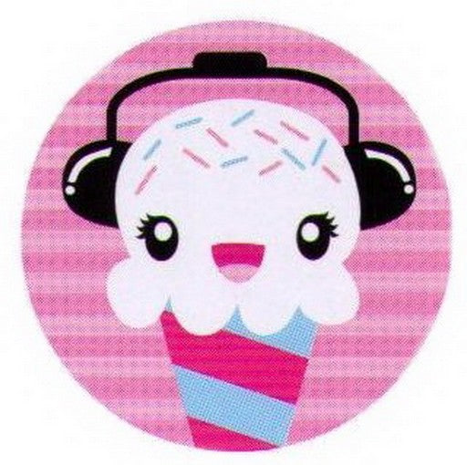 Bored Inc. Ice Cream Cone Button BB3993