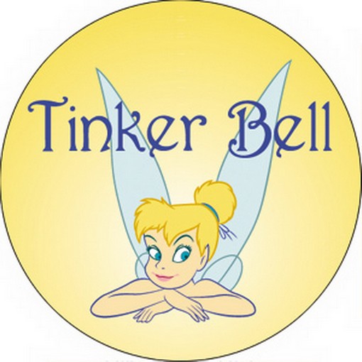 Tinker Bell Close Up Button B-DIS-0001