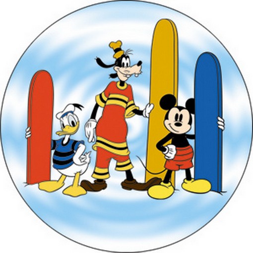 Disney Mickey & Friends Surfs Up Button B-DIS-0149
