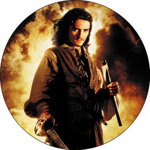 Pirates of The Caribbean 2 Will Button B-DIS-0377